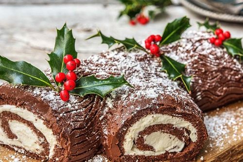 Cách làm bánh khúc cây cho lễ Giáng sinh