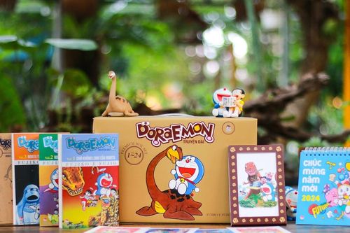 Doraemon truyện dài bản giới hạn với bộ hộp cao cấp