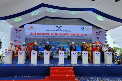 Khánh thành Nhà máy sản xuất thuốc điều trị ung thư đầu tiên ở Việt Nam