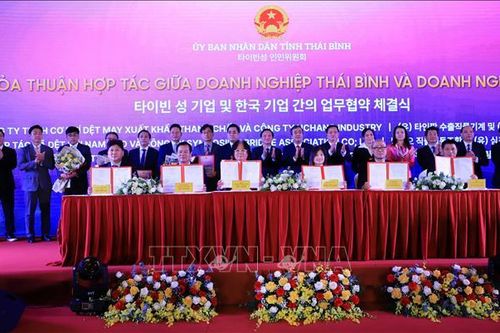 Kết nối doanh nghiệp Hàn Quốc đầu tư vào Thái Bình