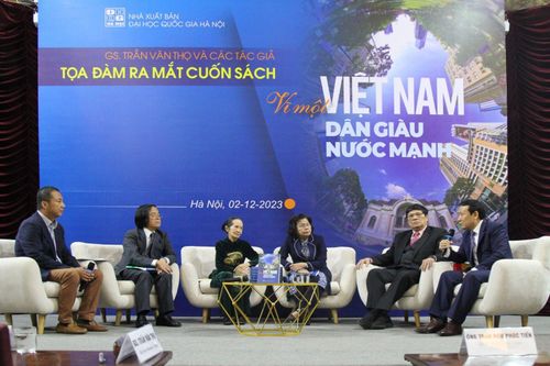 Ra mắt cuốn sách 'Vì một Việt Nam dân giàu nước mạnh'