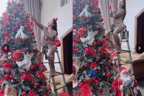 Bảo Thy tiết lộ không gian Giáng sinh 'lóa mắt' trong biệt thự triệu đô: Cây thông Noel cao 3 mét, đồ trang trí nhập từ nước ngoài về