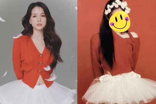 Sam lần đầu công khai ảnh khi bầu bốn tháng, tự nhận giống hệt một idol Kpop