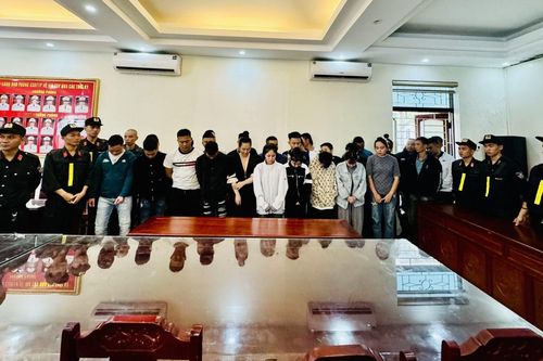 31 đối tượng sử dụng ma túy ở quán karaoke