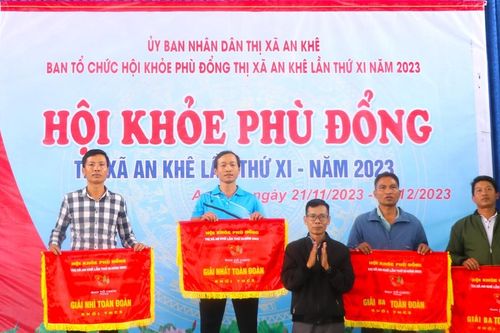 Bế mạc Hội khỏe Phù Đổng thị xã An Khê lần thứ XI