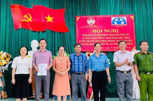 Mô hình điểm đảm bảo trật tự an toàn giao thông xã Hà Tam: Hiệu quả thiết thực
