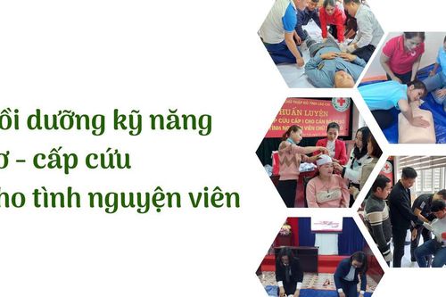 Bồi dưỡng kỹ năng sơ - cấp cứu cho tình nguyện viên