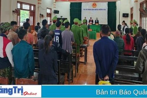 Ghi nhận từ những phiên tòa xét xử lưu động tội phạm ma túy