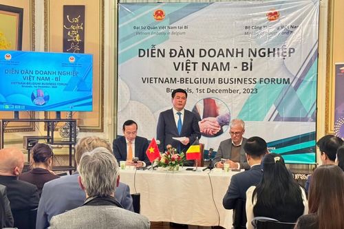 Tạo đà cho hợp tác phát triển kinh tế, thương mại giữa Việt Nam - Bỉ
