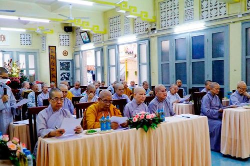 Phân ban Ni giới T.Ư họp triển khai hoạt động Phật sự cuối năm 2023
