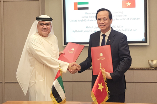 Việt Nam và UAE hợp tác về cung ứng nhân lực