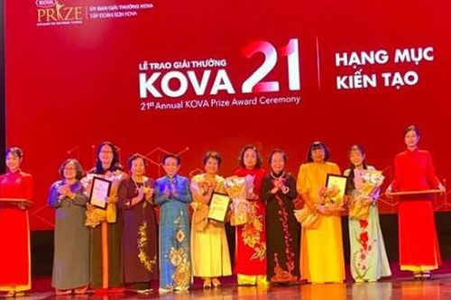 Hơn 150 cá nhân, tập thể tiêu biểu được trao Giải thưởng KOVA lần thứ 21