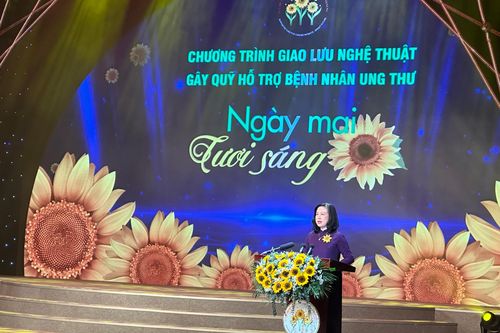 Giao lưu nghệ thuật gây quỹ hỗ trợ bệnh nhân ung thư