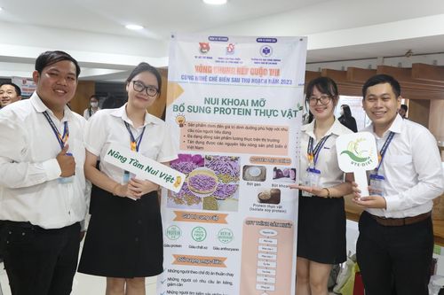 Trường ĐH Sư phạm Kỹ thuật TPHCM đoạt 2 giải 'Công nghệ chế biến sau thu hoạch'