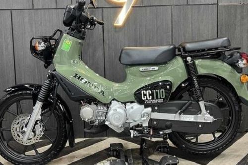 Cận cảnh xe máy tí hon Honda Cross Cub 110 2023 vừa về Việt Nam, giá 81 triệu đồng