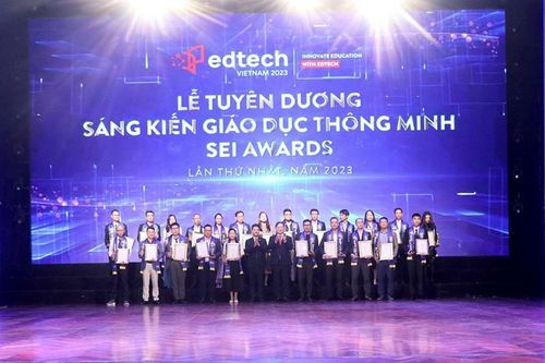 Vinh danh 'Sáng kiến giáo dục thông minh - SEI Awards' lần thứ Nhất năm 2023