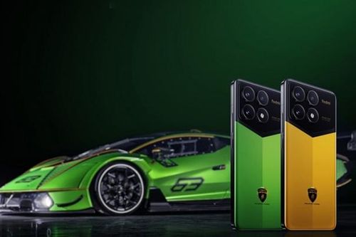 Cận cảnh Redmi K70 Pro Automobili Lamborghini Squadra Corse Edition