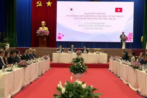 Thúc đẩy hợp tác hữu nghị giữa Long An với các doanh nghiệp Hàn Quốc