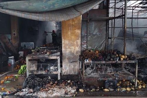 Vụ cháy chợ Khe Tre (Thừa Thiên – Huế): Thiệt hại nặng về tài sản