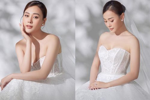 Phương Oanh tung loạt ảnh 'cô dâu' sang chảnh hết nấc sau thông báo hoãn tổ chức lễ cưới với Shark Bình