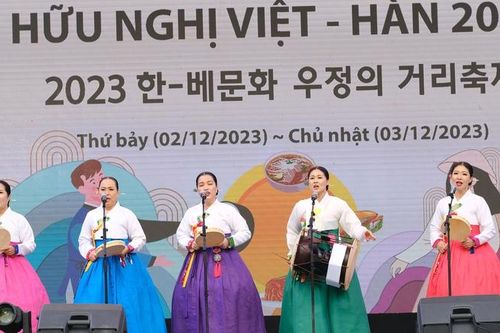 Sắc màu Lễ hội Con đường văn hóa hữu nghị Việt - Hàn 2023