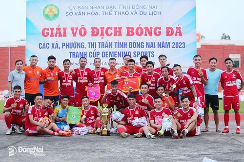 VTP Biên Hòa FC vô địch Giải bóng đá các xã, phường, thị trấn tỉnh Đồng Nai