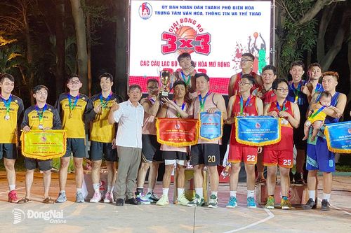 BAF1 và BoroTeam vô địch Giải bóng rổ 3x3 TP.Biên Hòa mở rộng