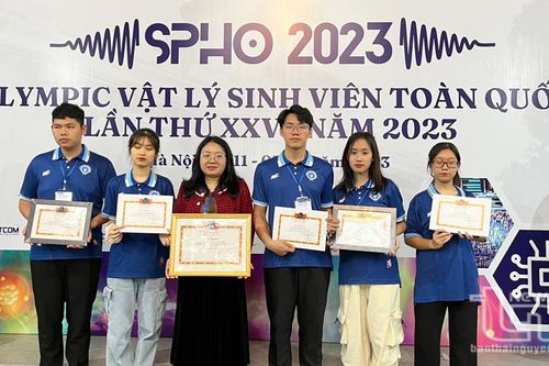 Trường Đại học Sư phạm Thái Nguyên: Giành giải Nhì Olympic Vật lý sinh viên toàn quốc