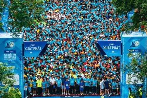 Hơn 9.000 vận động viên tham gia Giải Marathon Quốc tế Di sản Cần Thơ 2023