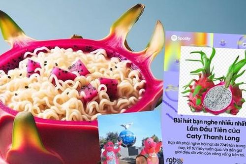 Trend 'Lần đầu tiên trái thanh long...' bủa vây đời sống Gen Z, từ đồ ăn tới mỹ phẩm