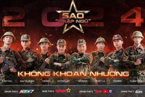 Sao Nhập Ngũ 2024: Xemesis, Huỳnh Lập hứa hẹn là những 'cây hài', MONO thì sao?
