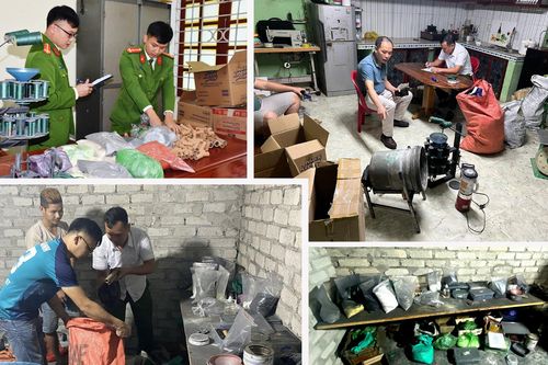 Xây hầm bí mật để sản xuất pháo trái phép