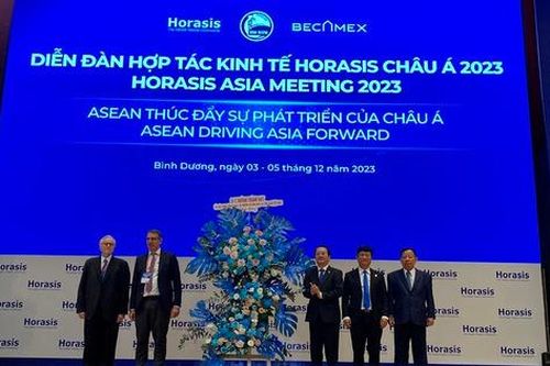 Bình Dương: Khai mạc Diễn đàn Hợp tác Kinh tế Horasis Châu Á 2023