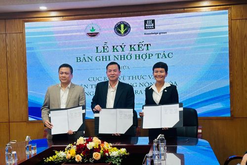 Ký kết hợp tác phát triển sản xuất nông nghiệp bền vững