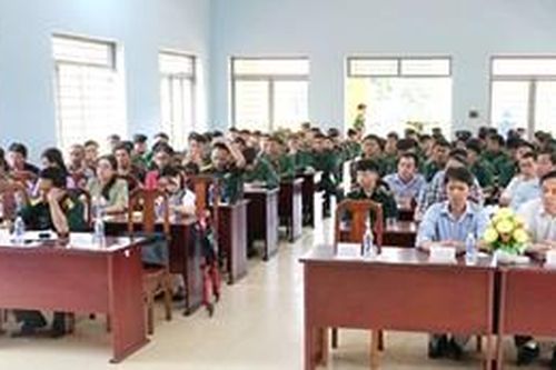 Tư vấn học nghề cho chiến sĩ chuẩn bị xuất ngũ năm 2024