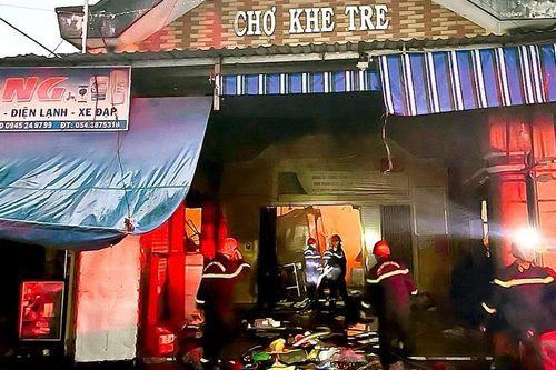 Điều tra nguyên nhân vụ cháy chợ Khe Tre