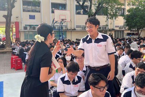 Phương pháp Linearthinking gây ấn tượng với học sinh THPT Mạc Đĩnh Chi