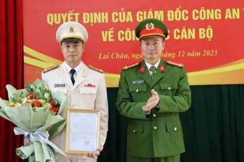 Công an tỉnh Lai Châu điều động, bổ nhiệm cán bộ chủ chốt