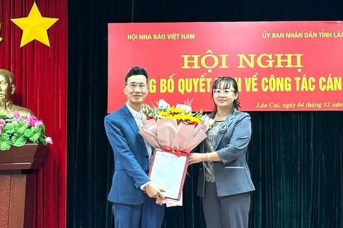Hội Nhà báo tỉnh Lào Cai có tân Chủ tịch