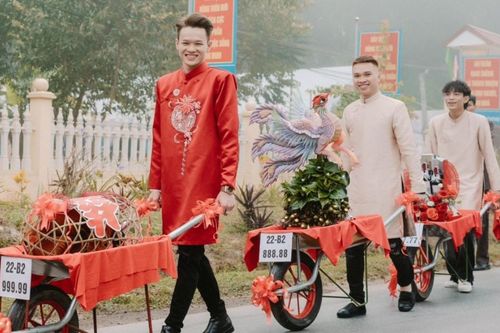 Cô dâu được hỏi cưới bằng 10 xe rùa chở sính lễ: Mỗi ngày về nhà mẹ đẻ 10 lần