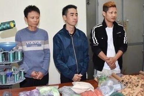 Bắt 3 đối tượng ở Thanh Hóa xây hầm bí mật sản xuất pháo
