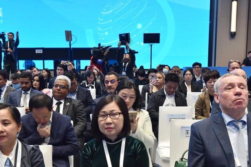 Phó Tổng Giám đốc TTXVN phát biểu tại Hội nghị Cấp cao Truyền thông Thế giới