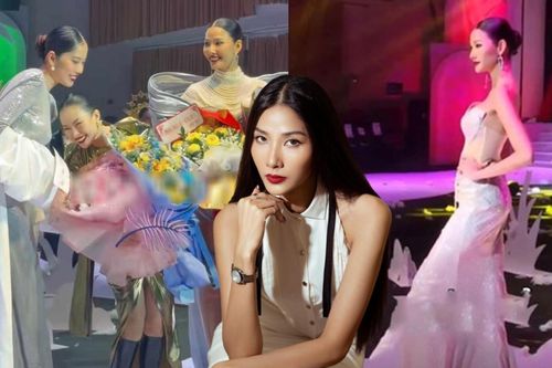 Hoàng Thùy giải thích lý do khán giả bỏ về ồ ạt khi cô catwalk, có hành động tinh tế dành cho Nam Em