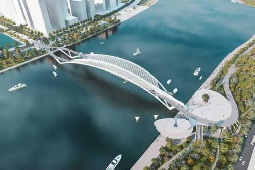 Sắp có cầu đi bộ 1.000 tỷ đồng qua sông Sài Gòn nối Thủ Thiêm với quận 1