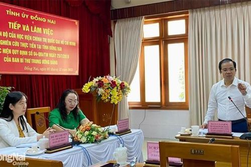 Quy định mới về tổ chức bộ máy cơ quan chuyên trách tham mưu, giúp việc tỉnh ủy