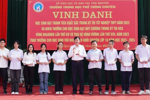 Thái Nguyên: Trên 1.370 em đạt giải trong kỳ thi chọn học sinh giỏi cấp tỉnh
