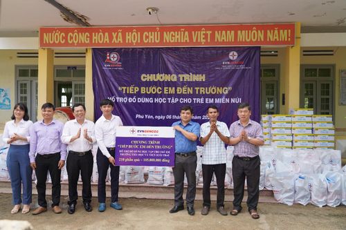 'Tiếp bước em đến trường' của EVNGENCO2 - Hành trình lan tỏa yêu thương