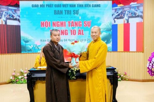 Kiên Giang: Ban Trị sự GHPGVN tỉnh bổ nhiệm bổ sung nhân sự Phó Văn phòng Ban Trị sự tỉnh