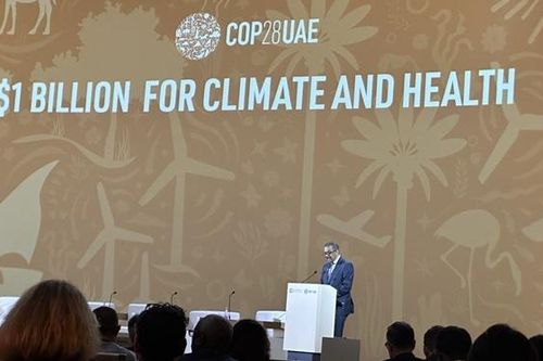 COP28 thông qua Tuyên bố về khí hậu và sức khỏe