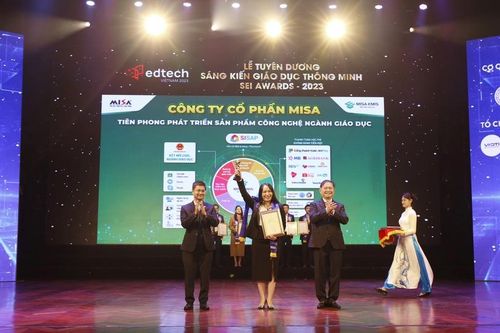 MISA EMIS được vinh danh Sáng kiến Giáo dục thông minh - SEI Awards 2023